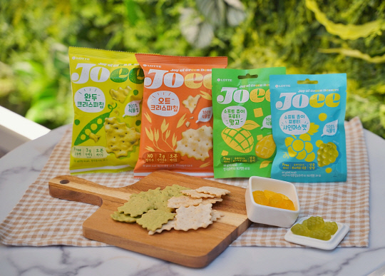 롯데웰푸드 조이 브랜드 제품 홍보 이미지. 롯데웰푸드 제공